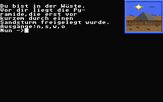 Grabmal - Ein Adventure (Das) atari screenshot